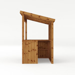 Mercia Pressure Treated Wooden Garden Bar 6 x 4 thumbnail