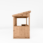 Mercia Premium Pressure Treated Wooden Garden Bar 6 x 4 thumbnail