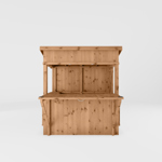 Mercia Premium Pressure Treated Wooden Garden Bar with Shutters 6 x 4 thumbnail