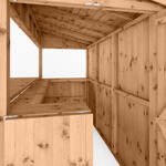 Mercia Premium Pressure Treated Wooden Garden Bar with Shutters 9 x 4 thumbnail