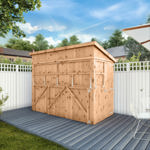 Mercia Premium Pressure Treated Wooden Garden Bar with Shutters 9 x 4 thumbnail