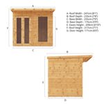 Mercia Maine Wooden Summerhouse 8 x 6 thumbnail
