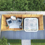 Mercia Main Wooden Summerhouse with Patio Area 16 x 6 thumbnail