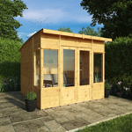Mercia Premium Helios Wooden Summerhouse 8 x 8 thumbnail
