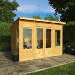 Mercia Premium Helios Wooden Summerhouse 10 x 8 thumbnail