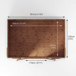 Mercia Premium Helios Wooden Summerhouse 12 x 8 thumbnail