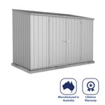 Absco Space Saver Titanium Pent Metal Shed 10 x 5 (Zinc) thumbnail