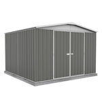 Absco Regent Metal Shed 10 x 10 (Woodland Grey) thumbnail