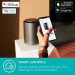 Duux ThreeSixty 2 Smart Fan Heater (Grey) thumbnail
