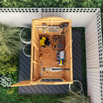 Mercia Woodsman Shiplap Apex Wooden Shed 6 x 4 thumbnail