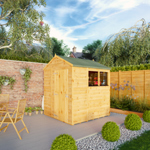 Mercia Woodsman Shiplap Apex Wooden Shed 6 x 6 thumbnail