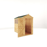 Mercia Woodsman Shiplap Apex Wooden Shed 8 x 4 thumbnail