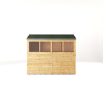 Mercia Woodsman Shiplap Apex Wooden Shed 8 x 4 thumbnail