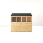 Mercia Woodsman Shiplap Apex Wooden Shed 8 x 6 thumbnail