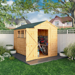 Mercia Woodsman Shiplap Apex Wooden Shed 10 x 6 thumbnail
