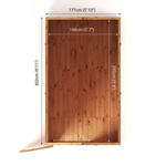 Mercia Woodsman Shiplap Apex Wooden Shed 10 x 6 thumbnail