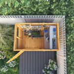 Mercia Woodsman Shiplap Pent Wooden Shed 6 x 4 thumbnail