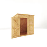 Mercia Woodsman Shiplap Pent Wooden Shed 6 x 4 thumbnail