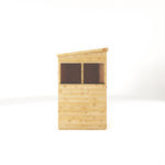 Mercia Woodsman Shiplap Pent Wooden Shed 6 x 4 thumbnail