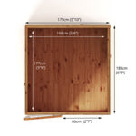 Mercia Woodsman Shiplap Pent Wooden Shed 6 x 6 thumbnail