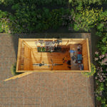 Mercia Woodsman Shiplap Pent Wooden Shed 8 x 4 thumbnail