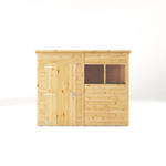 Mercia Woodsman Shiplap Pent Wooden Shed 8 x 4 thumbnail