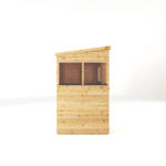 Mercia Woodsman Shiplap Pent Wooden Shed 8 x 4 thumbnail
