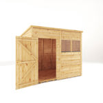 Mercia Woodsman Shiplap Pent Wooden Shed 8 x 6 thumbnail
