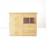 Mercia Woodsman Shiplap Pent Wooden Shed 8 x 6 thumbnail