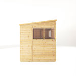 Mercia Woodsman Shiplap Pent Wooden Shed 8 x 6 thumbnail