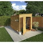 Mercia Woodsman Shiplap Pent Wooden Shed 10 x 6 thumbnail