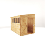 Mercia Woodsman Shiplap Pent Wooden Shed 10 x 6 thumbnail