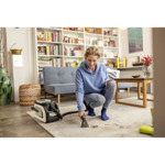 Karcher SE 3-18 Compact Cordless Carpet Cleaner with Battery & Charger (White) thumbnail
