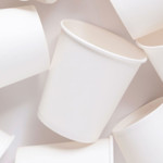 8oz White Paper Cups thumbnail