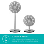Duux Whisper Flex Smart Fan (Grey) thumbnail