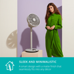 Duux Whisper Flex Smart Fan (Grey) thumbnail