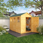 Mercia Shiplap Apex Wooden Shed 9 x 5 thumbnail
