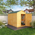 Mercia Shiplap Apex Wooden Shed 9 x 5 - Windowless thumbnail