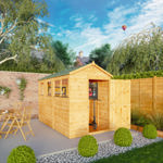Mercia Shiplap Apex Wooden Shed 10 x 5 thumbnail
