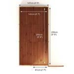 Mercia Shiplap Apex Wooden Shed 10 x 5 - Windowless thumbnail