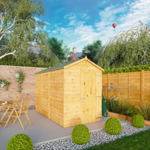 Mercia Shiplap Apex Wooden Shed 10 x 5 - Windowless thumbnail