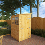 Mercia Shiplap Pent Wooden Shed 4 x 4 thumbnail