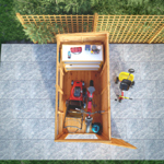 Mercia Shiplap Pent Wooden Shed 8 x 4 thumbnail