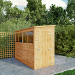 Mercia Shiplap Pent Wooden Shed 8 x 4 thumbnail