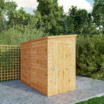 Mercia Shiplap Pent Wooden Shed 8 x 4 - Windowless thumbnail
