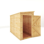 Mercia Shiplap Pent Wooden Shed 8 x 4 - Windowless thumbnail