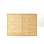 Mercia Shiplap Pent Wooden Shed 8 x 4 - Windowless thumbnail