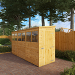 Mercia Shiplap Pent Wooden Shed 12 x 4 thumbnail