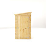 Mercia Shiplap Pent Wooden Shed 12 x 4 - Windowless thumbnail