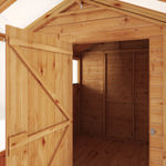 Mercia Woodsman Apex Greenhouse Combi Shed 12 x 6 - Glass Glazing thumbnail